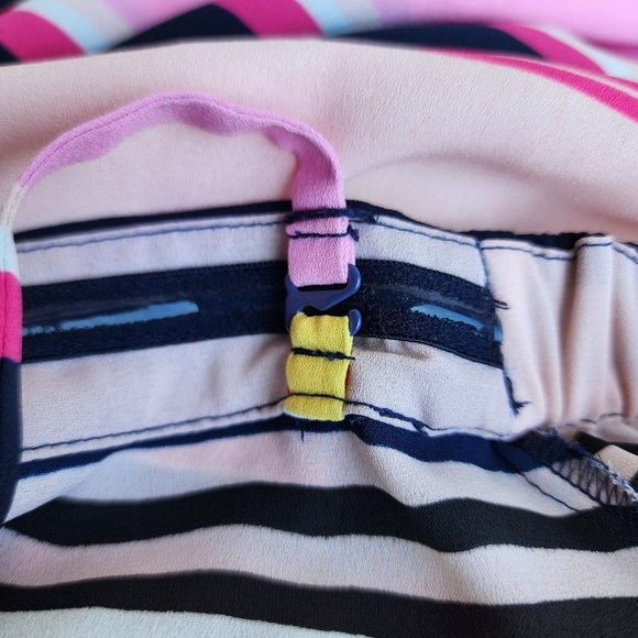 INC International Concepts Cold Shoulder Long Sleeve Top Women's Pink Purple S - Picture 7 of 13